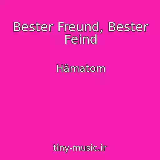 کاور آهنگ Bester Freund, Bester Feind از Hämatom