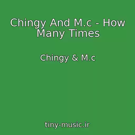 کاور آهنگ Chingy And M.c - How Many Times از Chingy & M.c