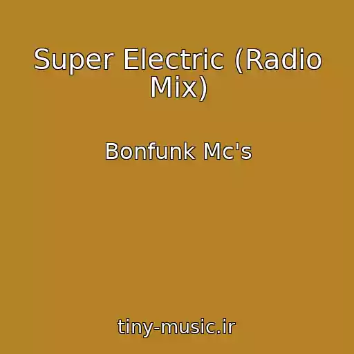 کاور آهنگ Super Electric (Radio Mix) از Bonfunk Mc's