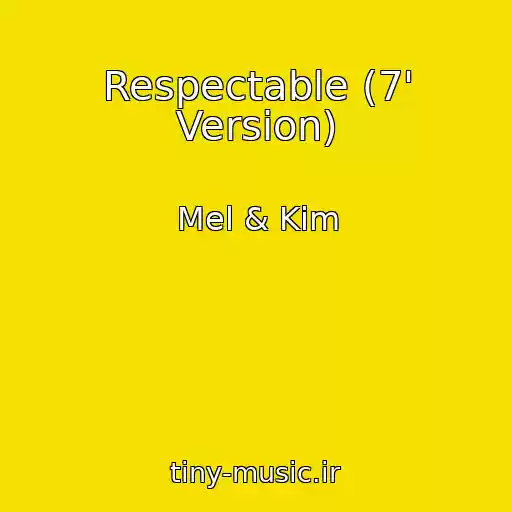کاور آهنگ Respectable (7' Version) از Mel & Kim