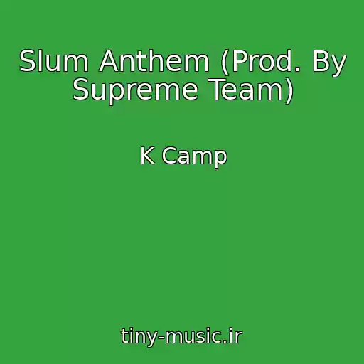 کاور آهنگ Slum Anthem (Prod. By Supreme Team) از K Camp