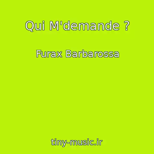 کاور آهنگ Qui M'demande ? از Furax Barbarossa