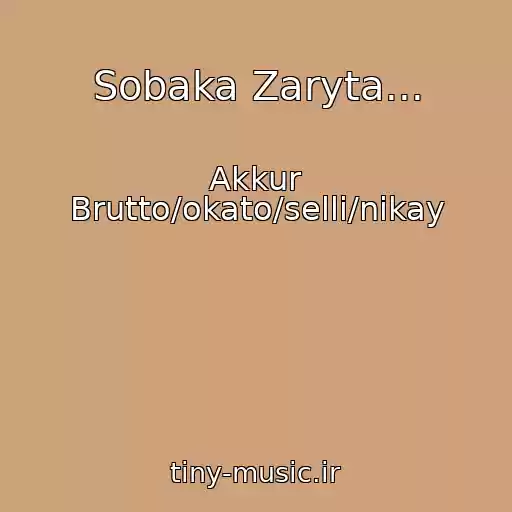 کاور آهنگ Sobaka Zaryta... از Akkur Brutto/okato/selli/nikay