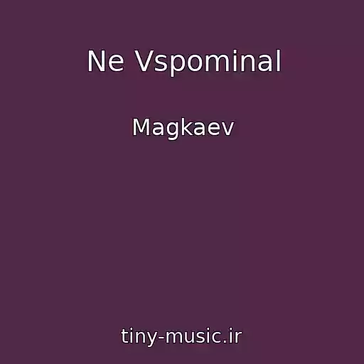 کاور آهنگ Ne Vspominal از Magkaev
