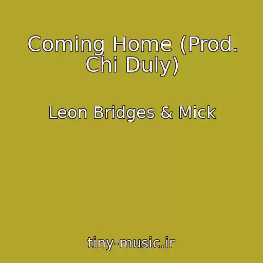 کاور آهنگ Coming Home (Prod. Chi Duly) از Leon Bridges & Mick