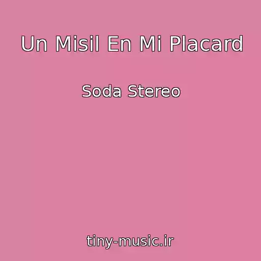 کاور آهنگ Un Misil En Mi Placard از Soda Stereo