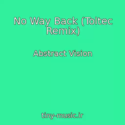 کاور آهنگ No Way Back (Toltec Remix) از Abstract Vision