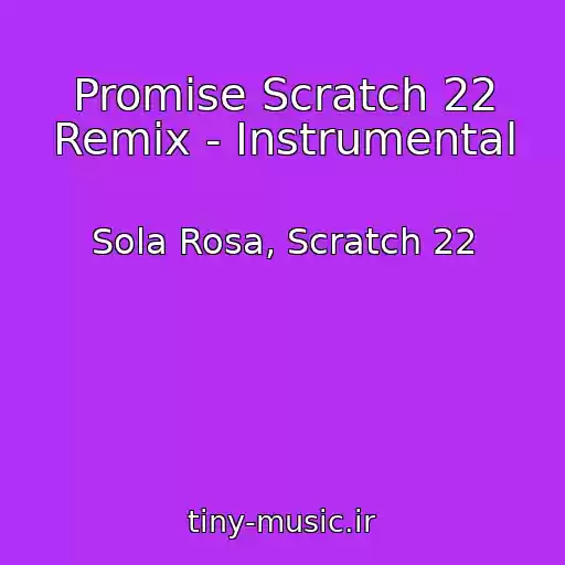 کاور آهنگ Promise Scratch 22 Remix - Instrumental از Sola Rosa, Scratch 22
