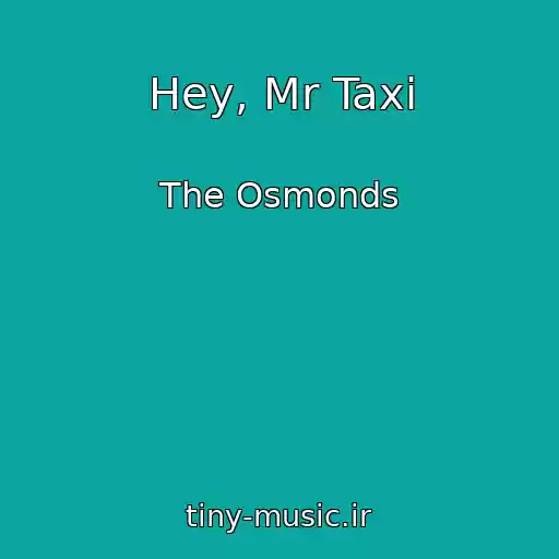 کاور آهنگ Hey, Mr Taxi از The Osmonds