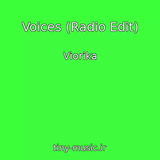 کاور آهنگ Voices (Radio Edit) از Viorika
