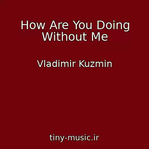 کاور آهنگ How Are You Doing Without Me از Vladimir Kuzmin
