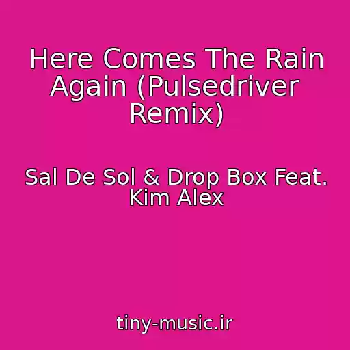 کاور آهنگ Here Comes The Rain Again (Pulsedriver Remix) از Sal De Sol & Drop Box Feat. Kim Alex