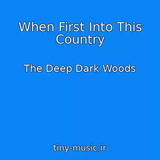 کاور آهنگ When First Into This Country از The Deep Dark Woods