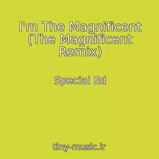 کاور آهنگ I'm The Magnificent (The Magnificent Remix) از Special Ed