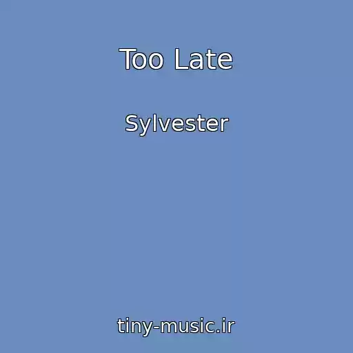 کاور آهنگ Too Late از Sylvester