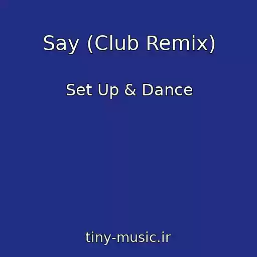کاور آهنگ Say (Club Remix) از Set Up & Dance
