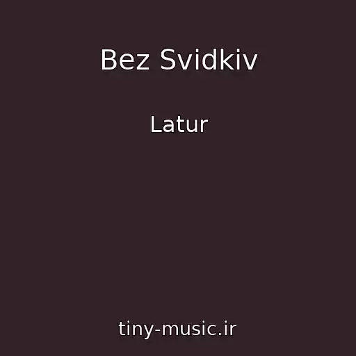 کاور آهنگ Bez Svіdkіv از Latur
