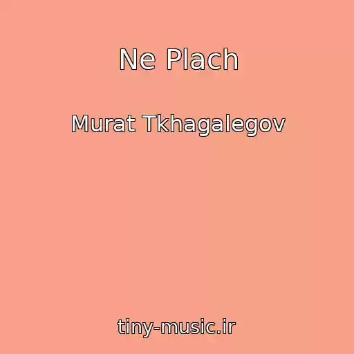 کاور آهنگ Ne Plach از Murat Tkhagalegov