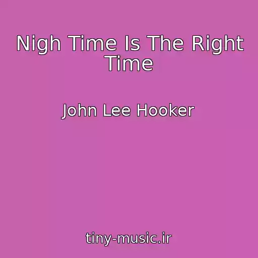 کاور آهنگ Nigh Time Is The Right Time از John Lee Hooker