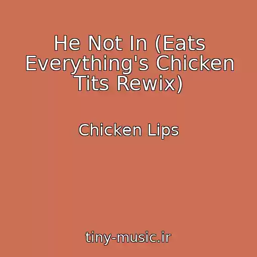 کاور آهنگ He Not In (Eats Everything's Chicken Tits Rewix) از Chicken Lips