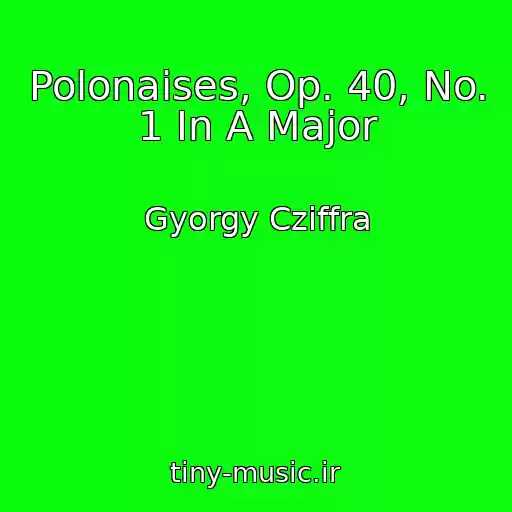 کاور آهنگ Polonaises, Op. 40, No. 1 In A Major از Gyorgy Cziffra