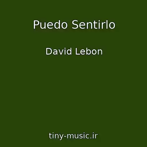 کاور آهنگ Puedo Sentirlo از David Lebon