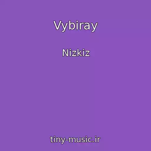 کاور آهنگ Vybiray از Nizkiz
