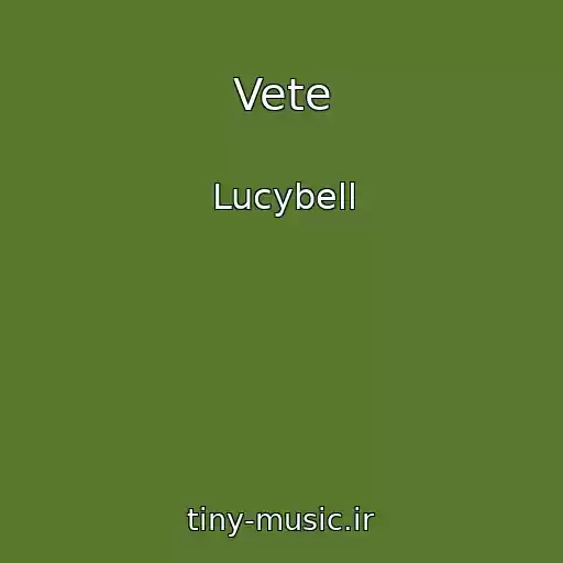 کاور آهنگ Vete از Lucybell