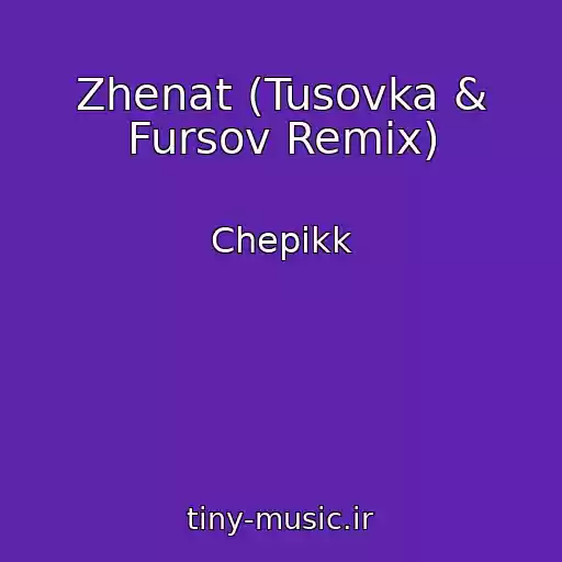 کاور آهنگ Zhenat (Tusovka & Fursov Remix) از Chepikk