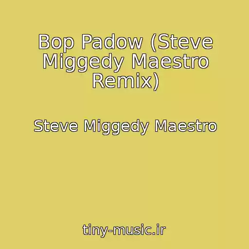 کاور آهنگ Bop Padow (Steve Miggedy Maestro Remix) از Steve Miggedy Maestro