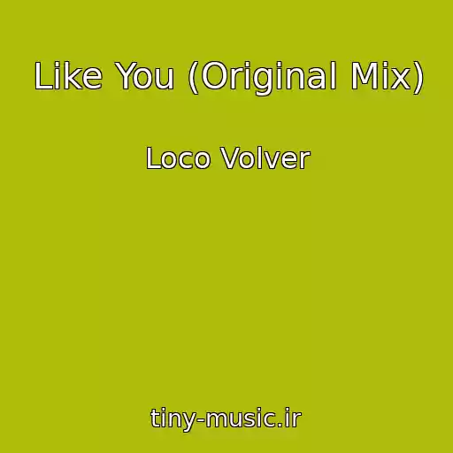 کاور آهنگ Like You (Original Mix) از Loco Volver