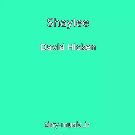 کاور آهنگ Shaylee از David Hicken