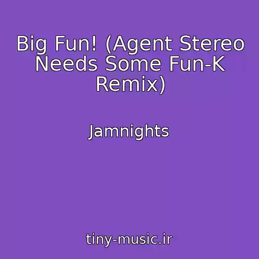 کاور آهنگ Big Fun! (Agent Stereo Needs Some Fun-K Remix) از Jamnights