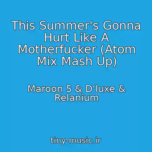 کاور آهنگ This Summer's Gonna Hurt Like A Motherfucker (Atom Mix Mash Up) از Maroon 5 & D'luxe & Relanium