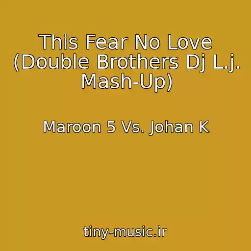 کاور آهنگ This Fear No Love (Double Brothers Dj L.j. Mash-Up) از Maroon 5 Vs. Johan K