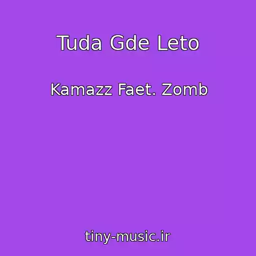 کاور آهنگ Tuda Gde Leto از Kamazz Faet. Zomb