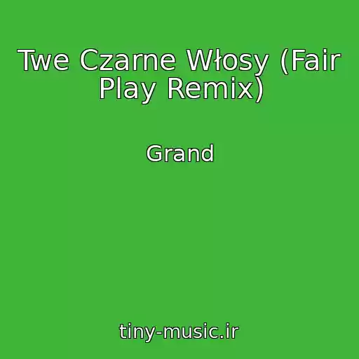 کاور آهنگ Twe Czarne Włosy (Fair Play Remix) از Grand