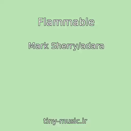 کاور آهنگ Flammable از Mark Sherry/adara