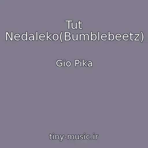 کاور آهنگ Tut Nedaleko(Bumblebeetz) از Gio Pika