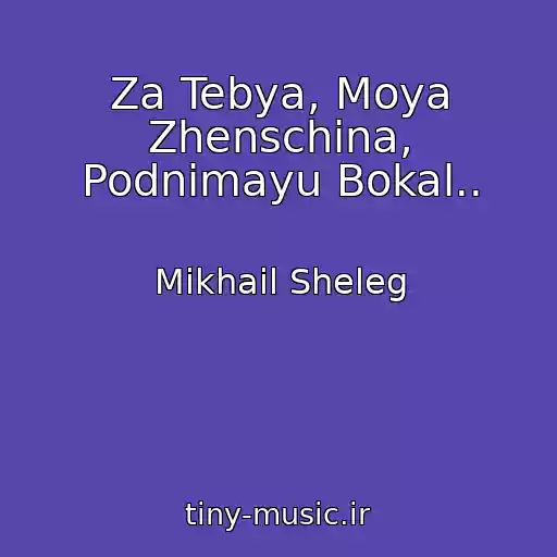 کاور آهنگ Za Tebya, Moya Zhenschina, Podnimayu Bokal.. از Mikhail Sheleg