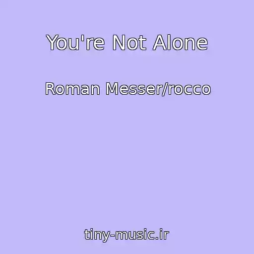 کاور آهنگ You're Not Alone از Roman Messer/rocco