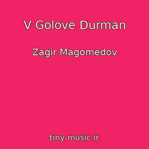 کاور آهنگ V Golove Durman از Zagir Magomedov