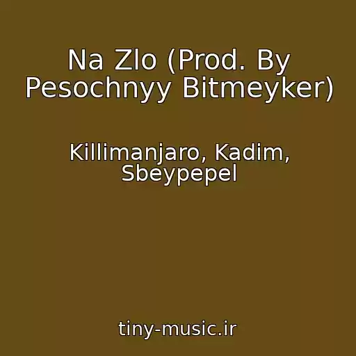کاور آهنگ Na Zlo (Prod. By Pesochnyy Bitmeyker) از Killimanjaro, Kadim, Sbeypepel