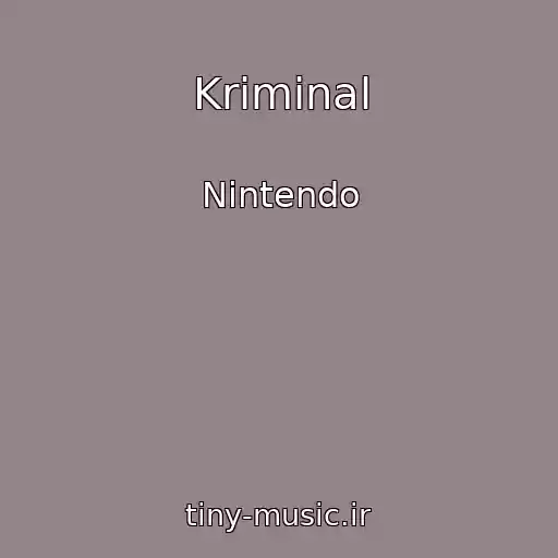 کاور آهنگ Kriminal از Nintendo