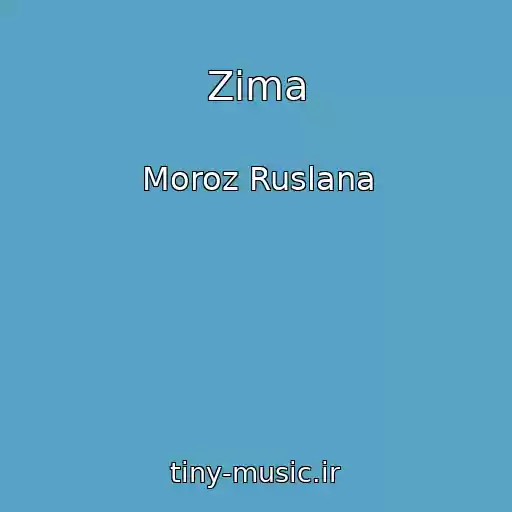 کاور آهنگ Zima از Moroz Ruslana
