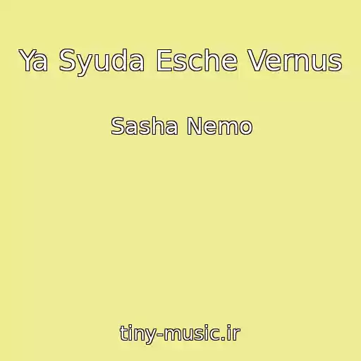 کاور آهنگ Ya Syuda Esche Vernus از Sasha Nemo