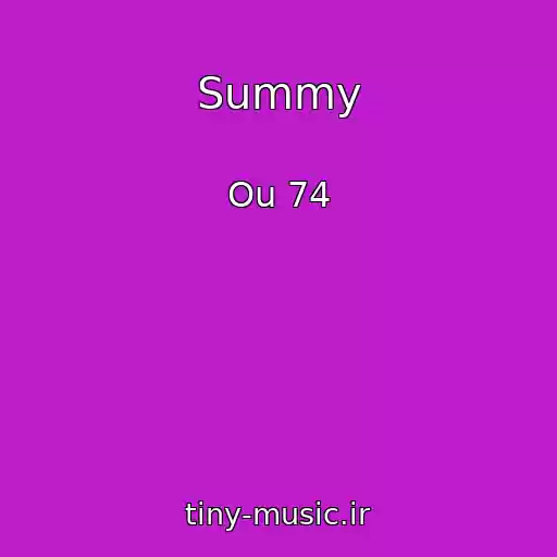 کاور آهنگ Summy از Ou 74