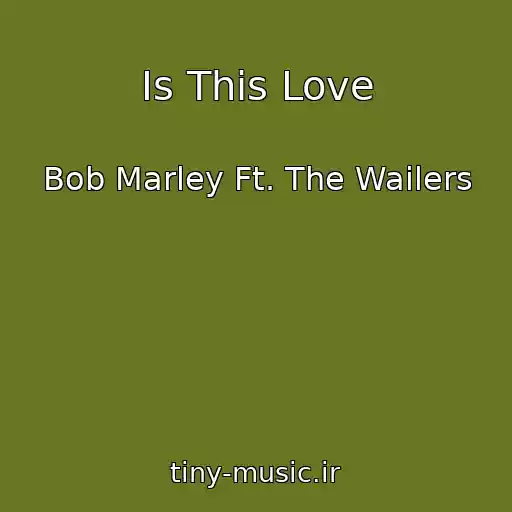 کاور آهنگ Is This Love از Bob Marley Ft. The Wailers