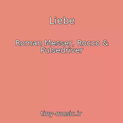 کاور آهنگ Liebe از Roman Messer, Rocco & Pulsedriver