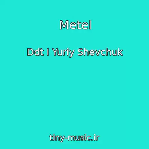 کاور آهنگ Metel از Ddt I Yuriy Shevchuk